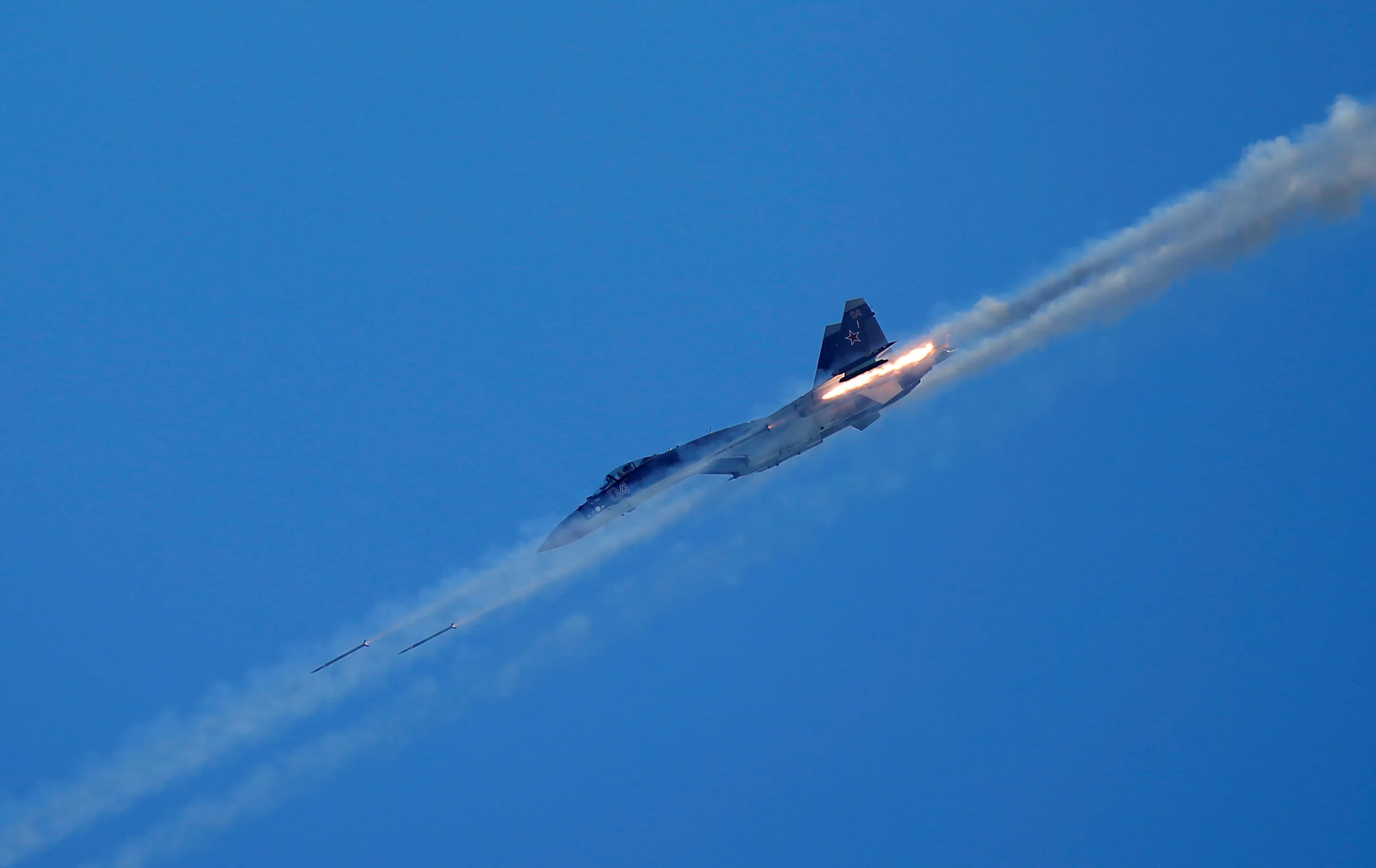 Air Show during the International Army Games 2016