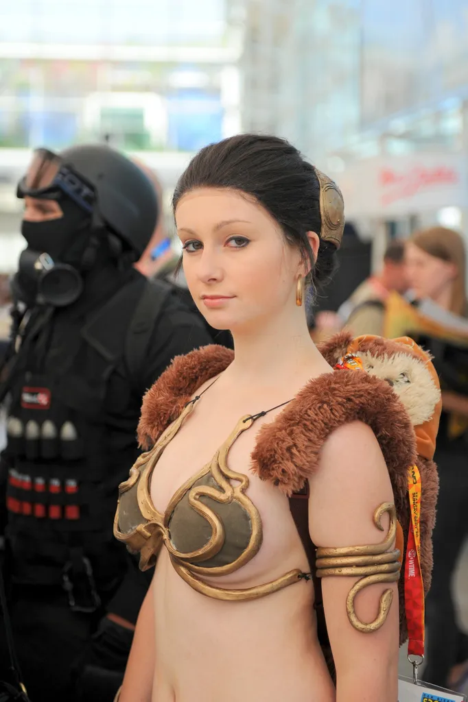 San Diego Comic-Con 2012: Slave Leia. 