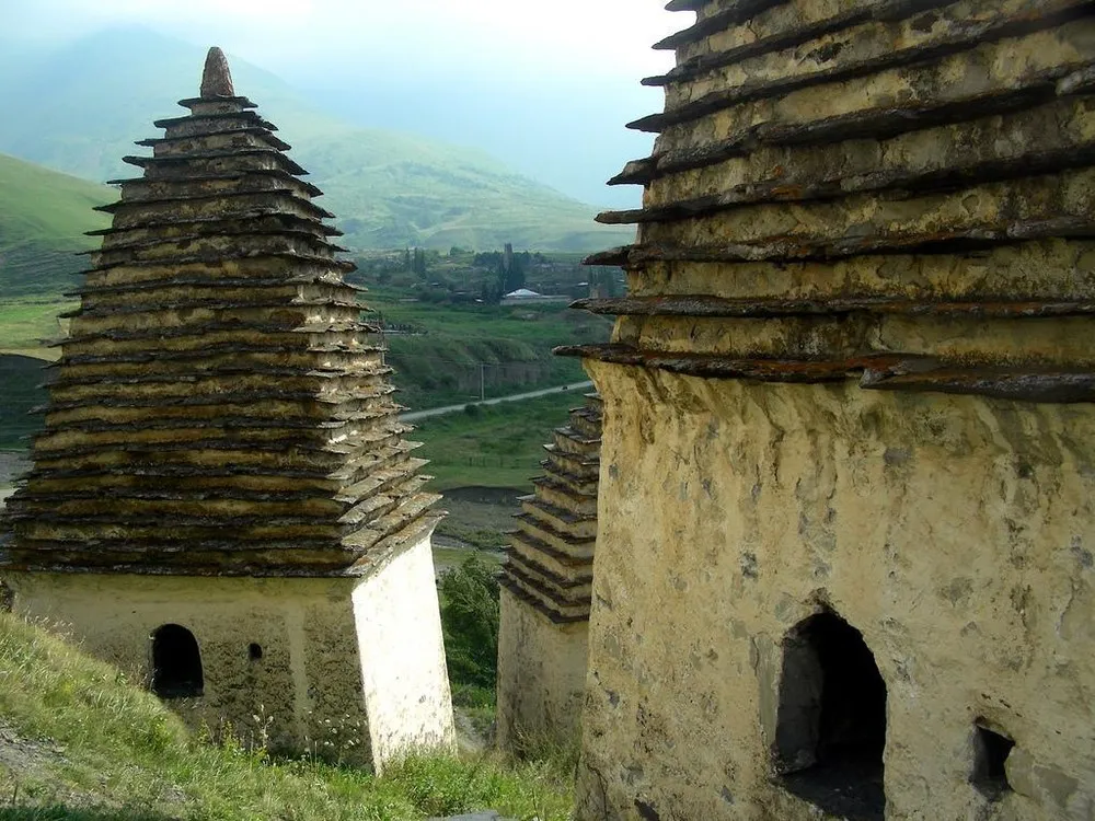 City Of The Dead In Dargavs, North Ossetia