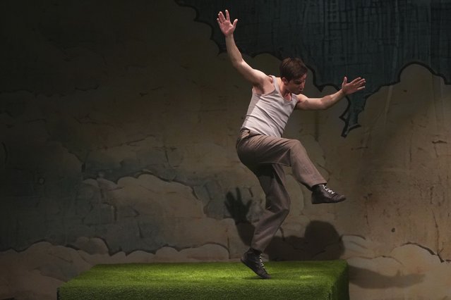 Premiere of the first of three parts of the play “More than a Game” on the stage of the Belgrade Drama Theater on May 9, 2025. (Photo by Antonio Ahel/ATAImages)