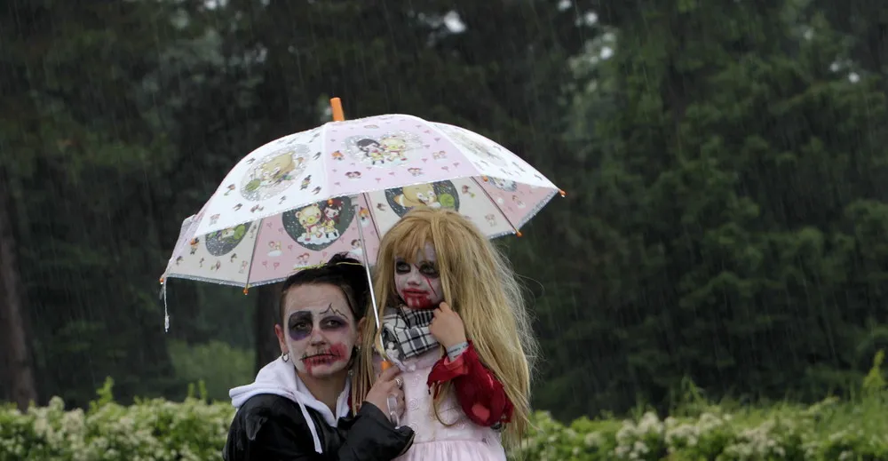 The Zombie on Streets of Tokyo and Prague