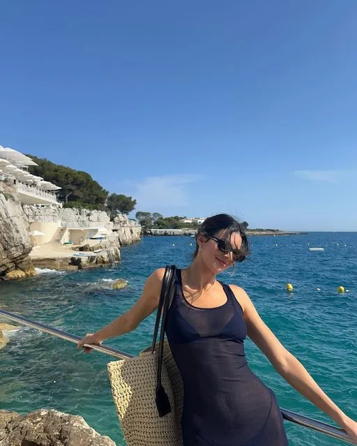 American model Kendall Jenner lets loose in the south of France in the last decade of May 2023. (Photo by kendalljenner/Instagram)
