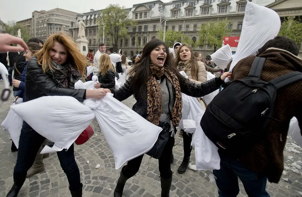 International Pillow Fight Day 2014
