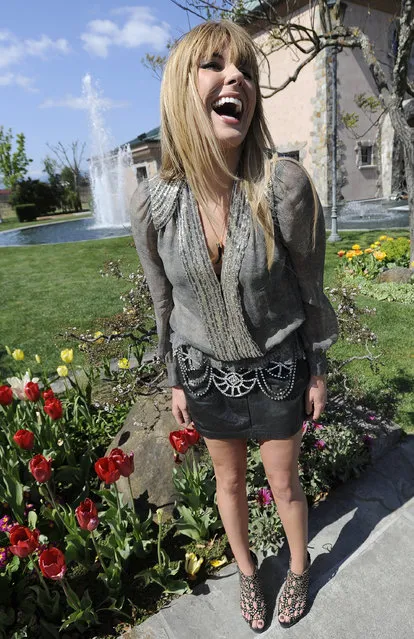 American singer Grace Potter of Grace Potter and the Nocturnals poses at Peju Vineyards as part of Aloft Hotels Presents Live in the Vineyard on April 10, 2011 in Napa, California. (Photo by Tim Mosenfelder/Getty Images For Live In The Vineyard LLC)