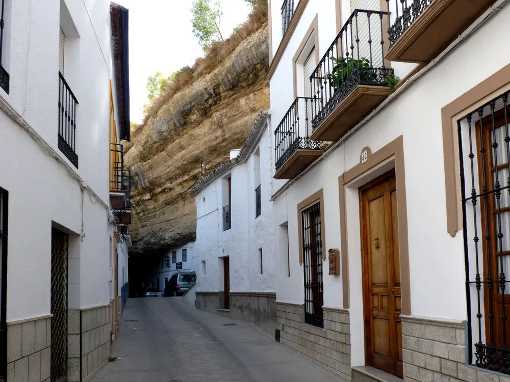 City Built into Rock: Setenil De Las Bodegas