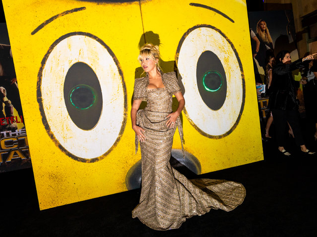 British actress Millie Bobby Brown attends the World Premiere of Netflix's “The Electric State” at The Egyptian Theatre Hollywood on February 24, 2025 in Los Angeles, California. (Photo by Roger Kisby/Getty Images for Netflix)