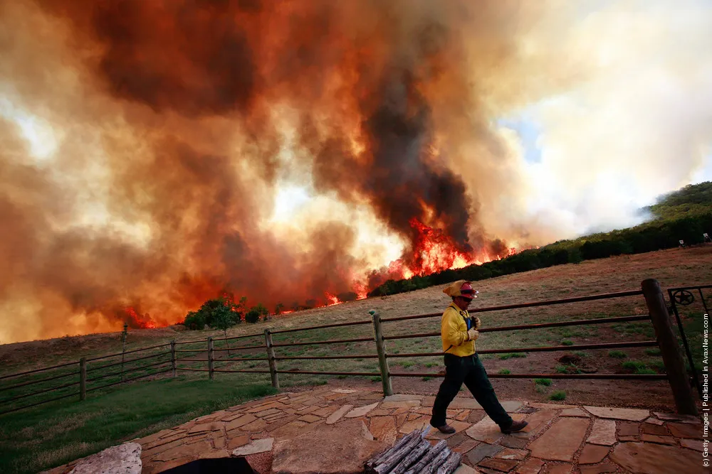 Wildfires Continue To Burn In Texas