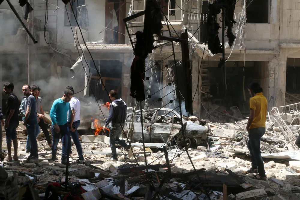 Deadly Airstrikes in Aleppo