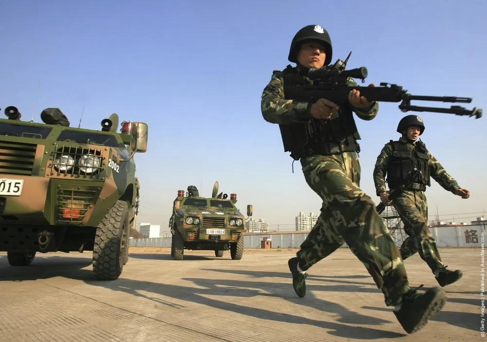 Anti-Terror Exercise In China