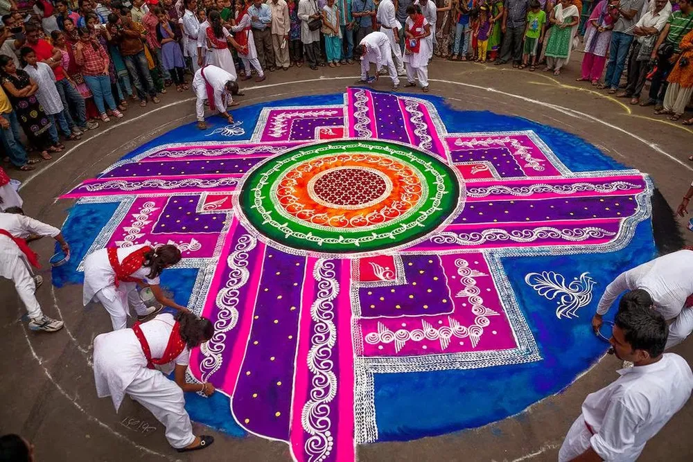 Rangoli Folk Art from India