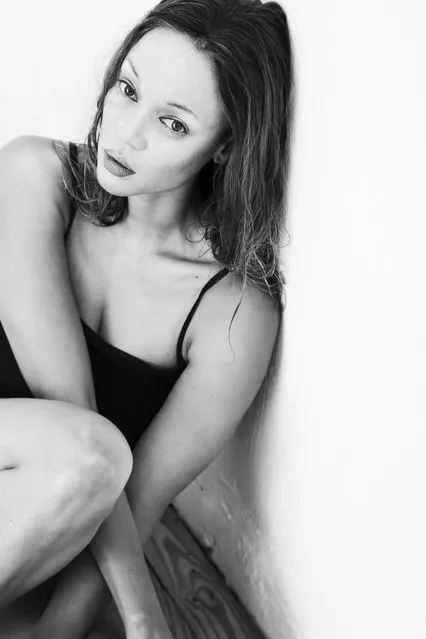 Tyra Banks Presents 15: Tyra Banks as Kate Moss. (Photo by Udo Spreitzenbarth)