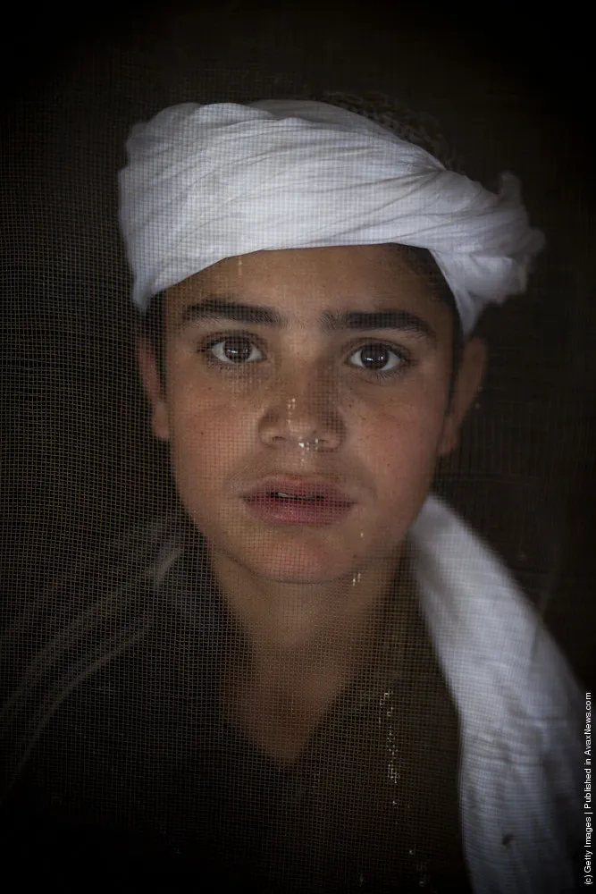 Afghan Children Study Quran in Kandahar