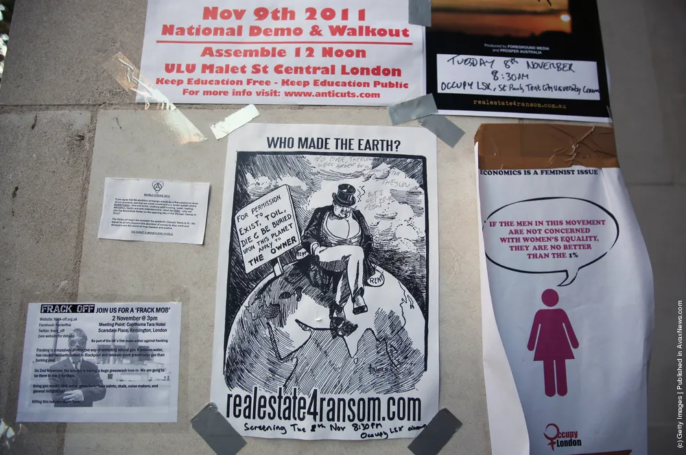 Sign Of The Times – Protest Posters From The St. Pauls Cathedral Occupation
