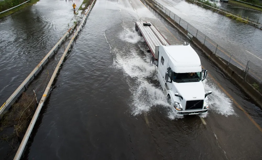 Record-Breaking Rain Floods Long Island