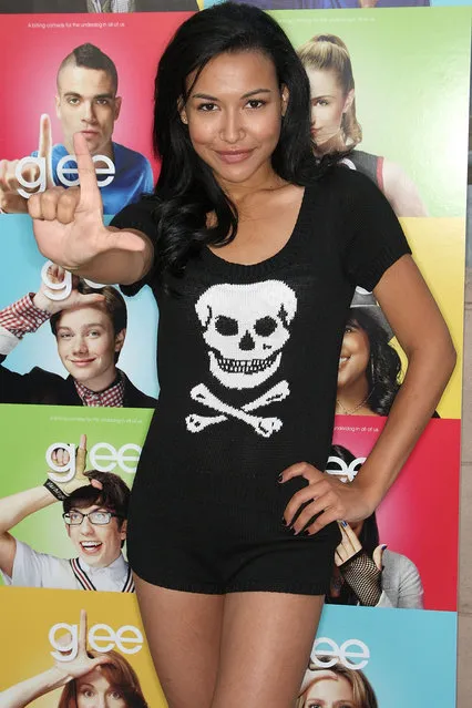 American actress Naya Rivera attends the screening of “Glee” at the Santa Monica High School Amphitheater on May 11, 2009 in Santa Monica, California. Naya Rivera, 33, is missing and presumed dead after her four-year-old son was found alone in a boat on Lake Piru in California on July 9, 2020. (Photo by Frederick M. Brown/Getty Images)
