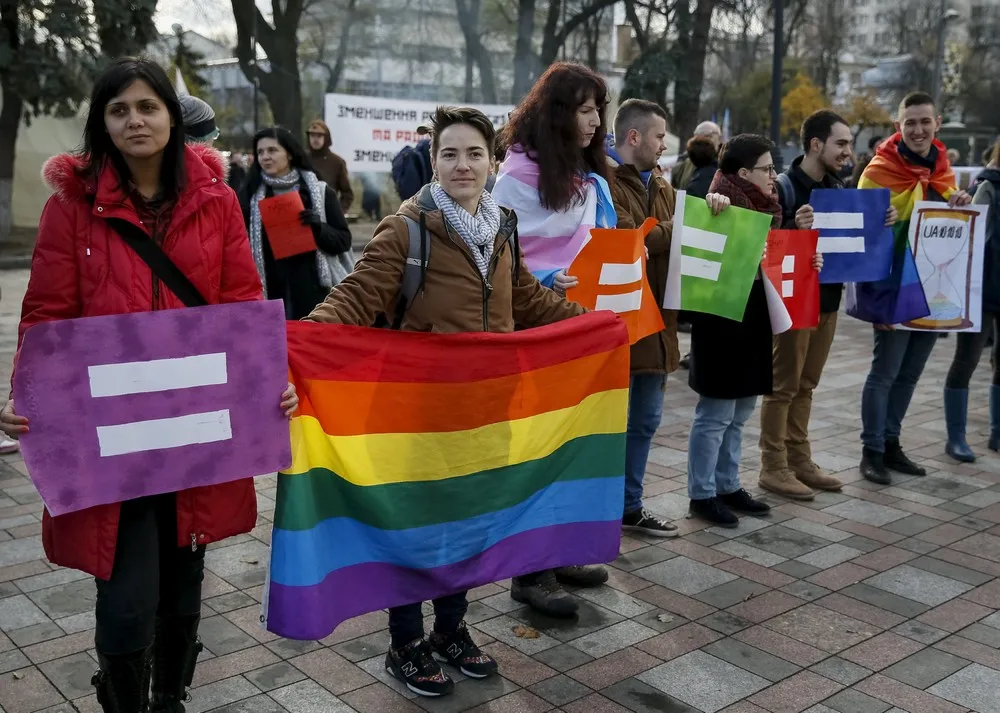Protests against Homophobia in Kiev