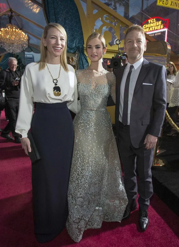 World Premiere Of "Cinderella" movie