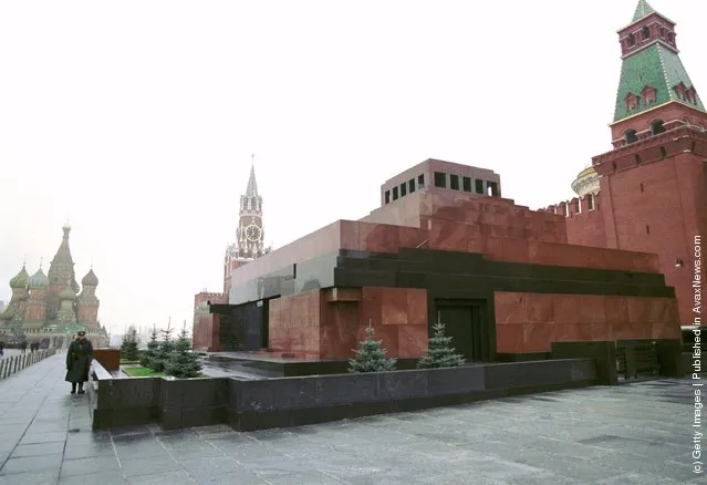 Lenin's Mausoleum also known as Lenin's Tomb, situated in the Red Square in Moscow, is the mausoleum that serves as the current resting place of Vladimir Lenin