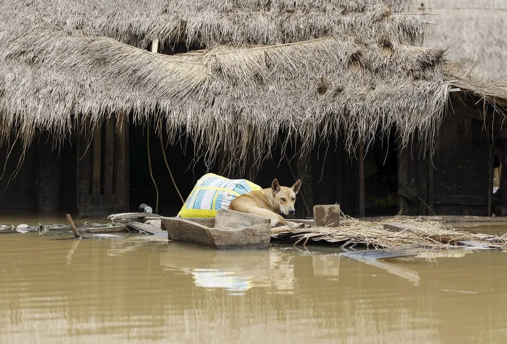 Record Rainfall Causes Flooding in Myanmar