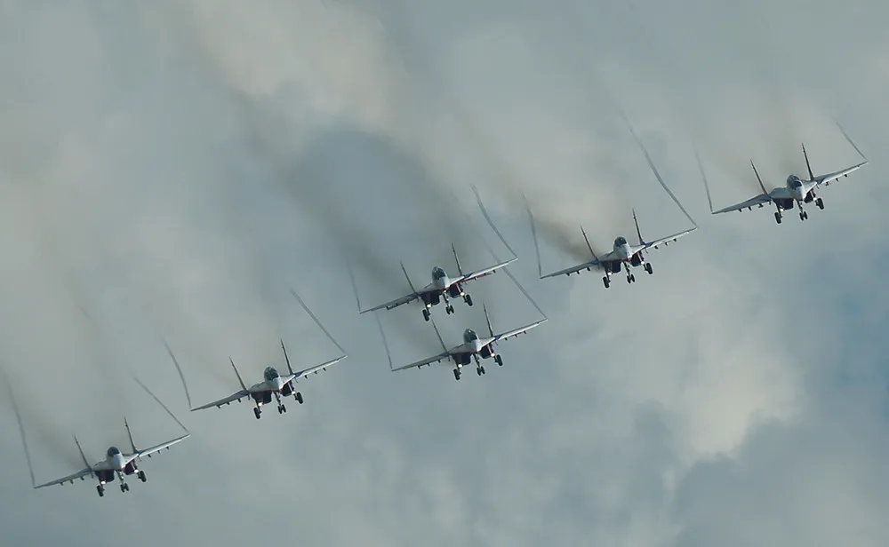 Air Show during the International Army Games 2016
