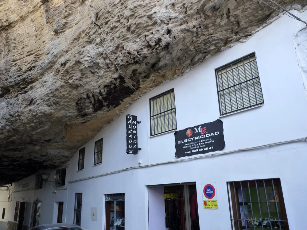 City Built into Rock: Setenil De Las Bodegas