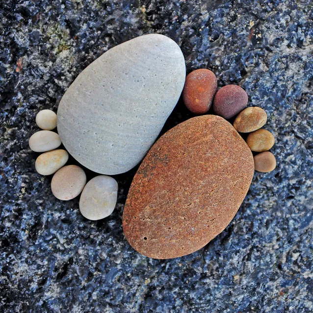 Stone Footprints By Iain Blake