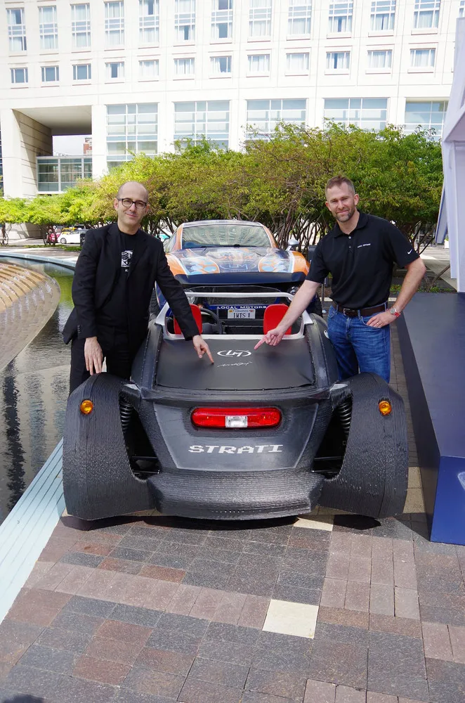 World's First 3D Printed Car