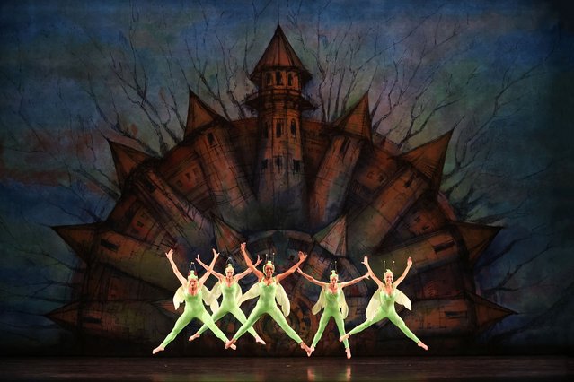 Paul Taylor Dance Company Dress Rehearsal of “Gossamer Gallants”, featuring music by Bedrich Smetana & Choreography by Paul Taylor in New York on November 13, 2025. (Photo by Jennifer Mitchell/Splash News and Pictures)