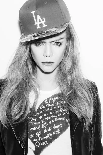 Tyra Banks Presents 15: Tyra Banks as Cara Delevigne. (Photo by Udo Spreitzenbarth)