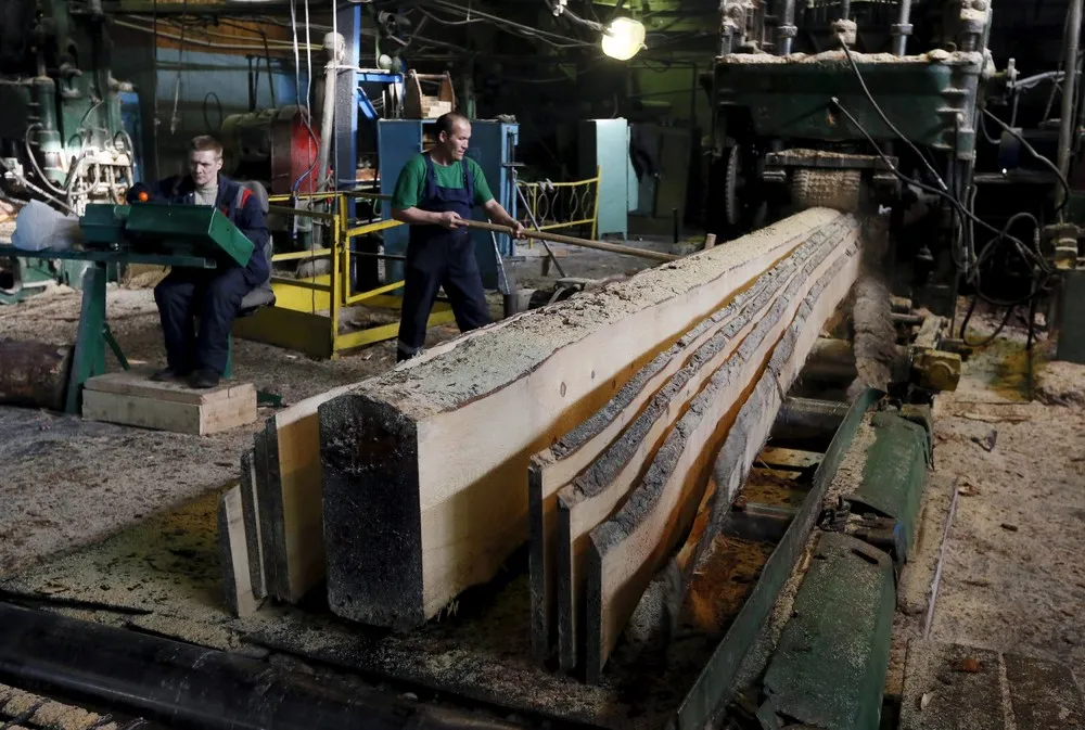 Wood Processing Plant in Siberia