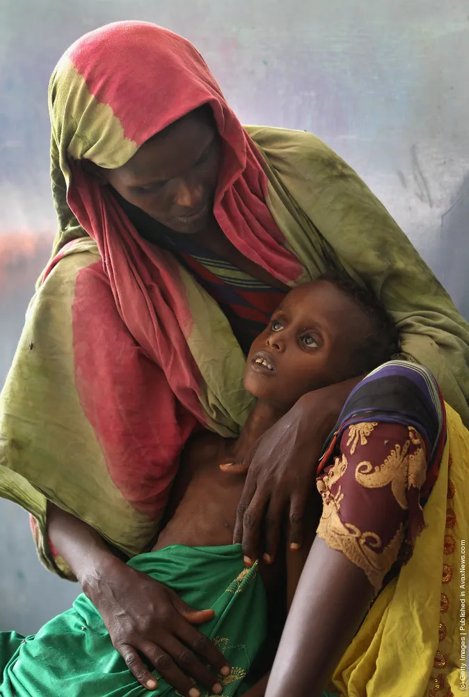 Somali Famine Refugees Seek Aid In Mogadishu