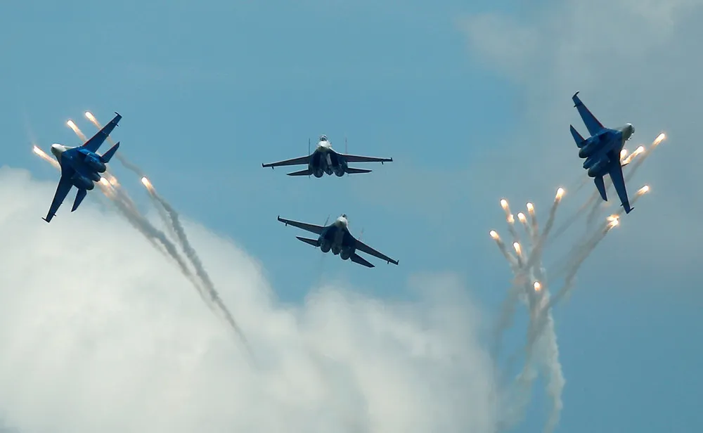 Air Show during the International Army Games 2016