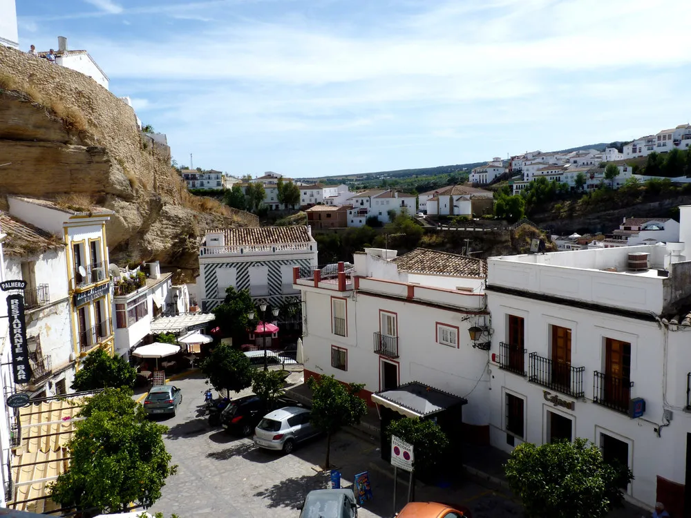 City Built into Rock: Setenil De Las Bodegas