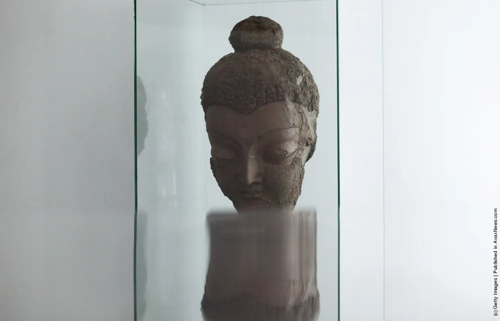 Repaired Sculptures Exhibited In Kabul