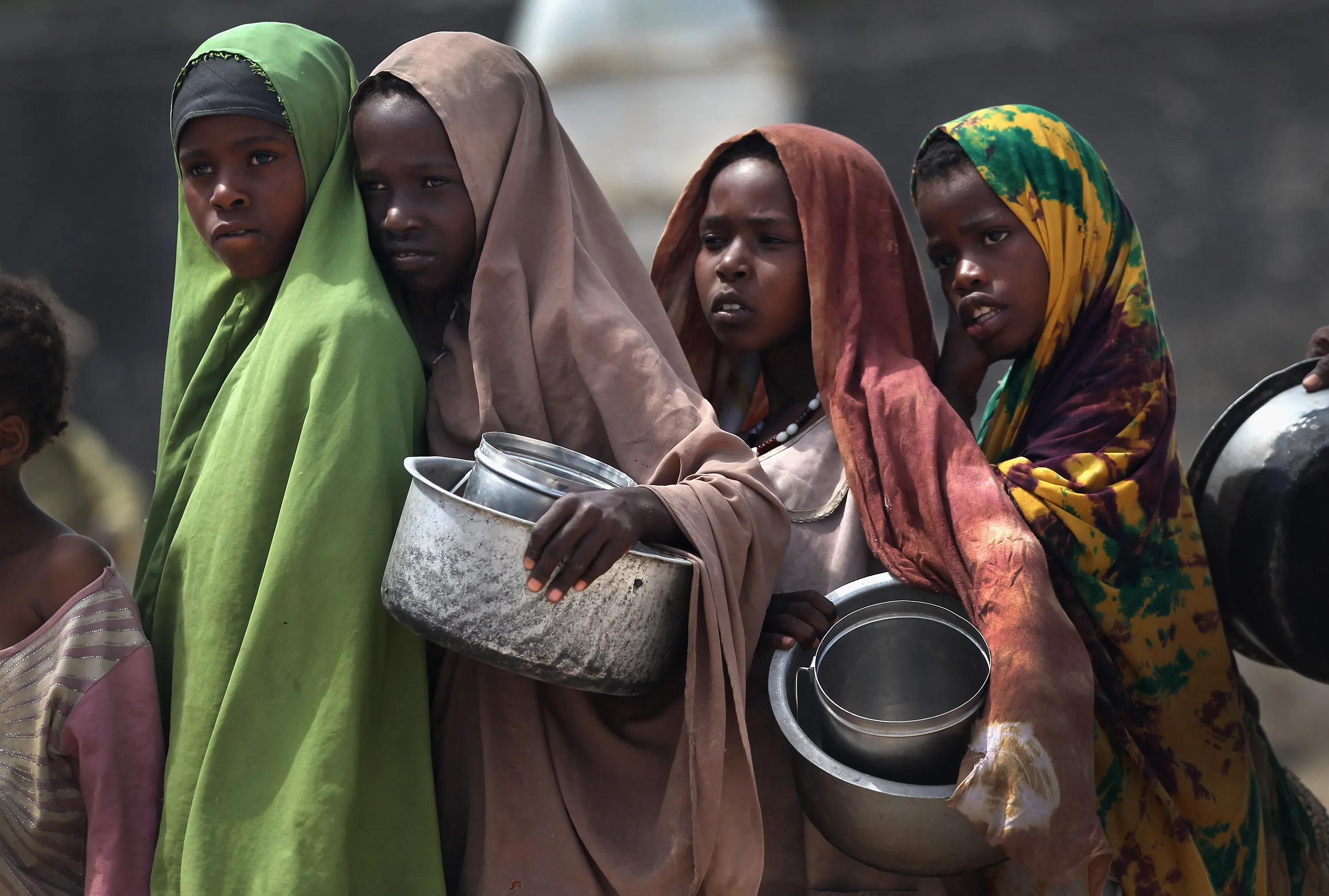 Женский голод. Мусульмане в Африке.