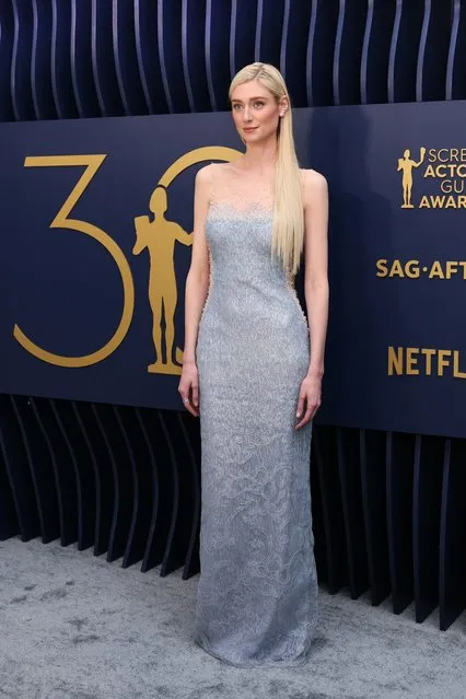 Australian actress Elizabeth Debicki attends the 30th Annual Screen Actors Guild Awards at Shrine Auditorium and Expo Hall on February 24, 2024 in Los Angeles, California. (Photo by Mike Blake/Reuters)
