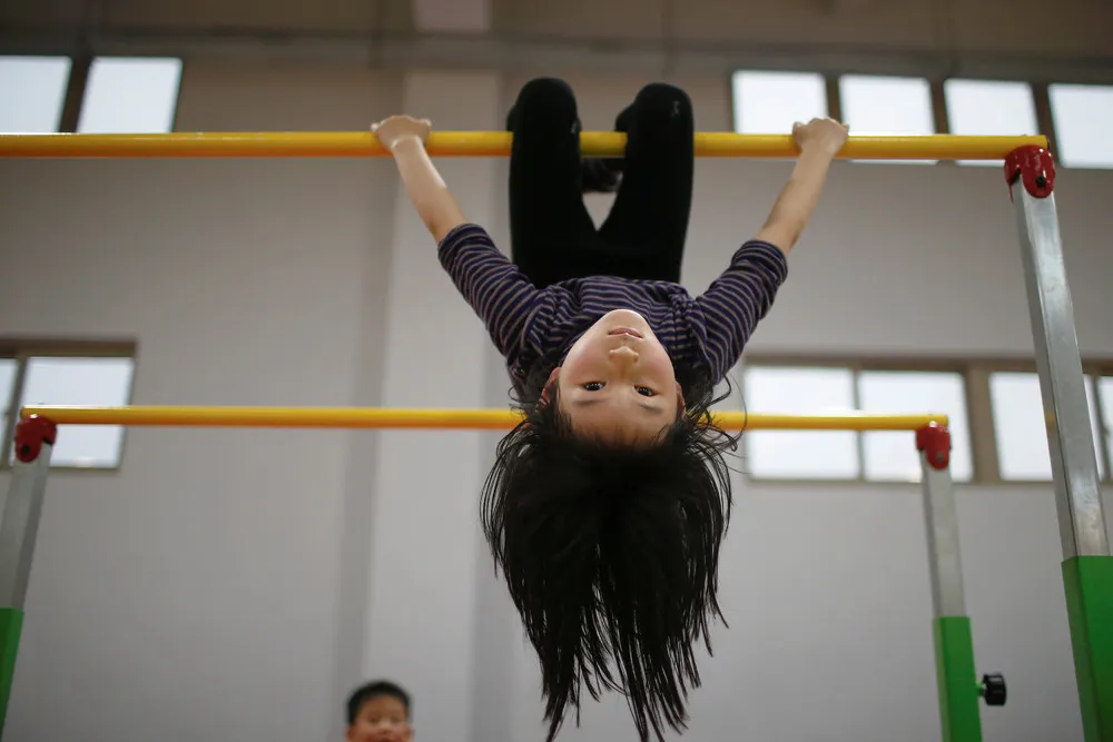 Young Chinese Children Train for Future Olympics