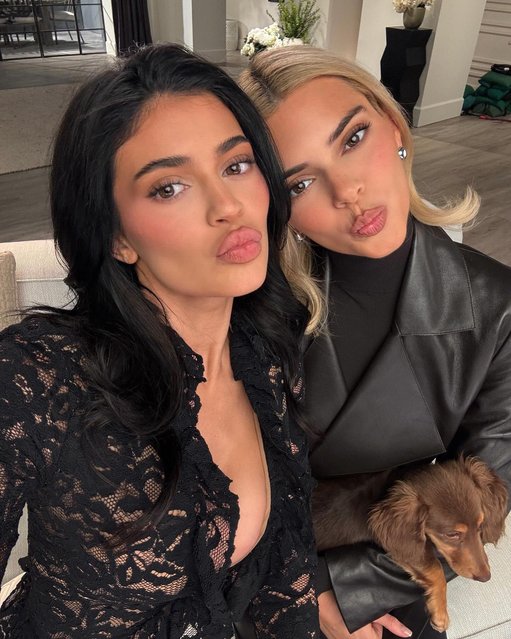 Kylie and Kendall Jenner in the last decade of October 2024 have some sister time. (Photo by kyliejenner/Instagram)