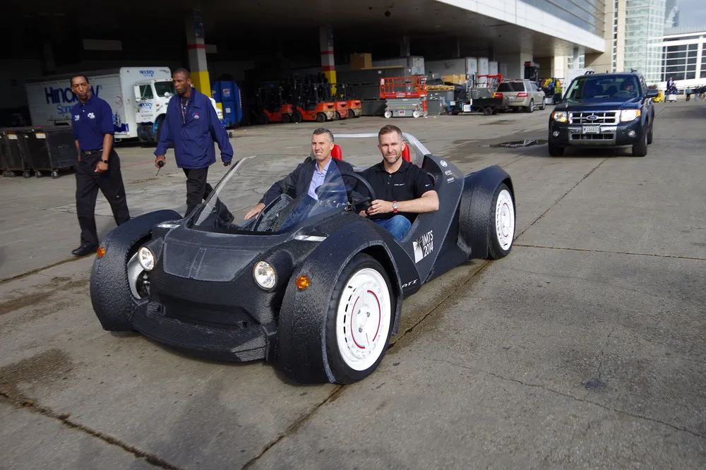 World's First 3D Printed Car