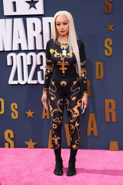 American singer Cymphonique Miller attends the BET Awards 2023 at Microsoft Theater on June 25, 2023 in Los Angeles, California. (Photo by Leon Bennett/WireImage)