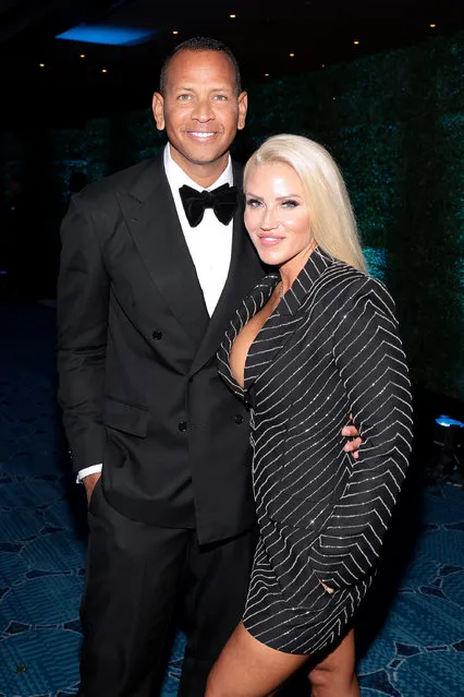 Baseball shortstop Alex Rodriguez and Canadian-based fitness influencer Jaclyn Cordeiro attend as Michael Rubin, Meek Mill, Jay-Z, and more Host Inaugural REFORM Alliance Casino Night Event at Ocean Casino Resort on September 30, 2023 in Atlantic City, New Jersey. (Photo by Dimitrios Kambouris/Getty Images for REFORM Alliance)