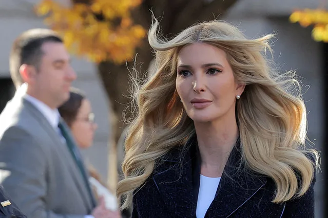 Former U.S. President Donald Trump's daughter, Ivanka Trump attends the Trump Organization civil fraud trial, at the New York State Supreme Court in the Manhattan borough of New York City, U.S., November 8, 2023. (Photo by Andrew Kelly/Reuters)