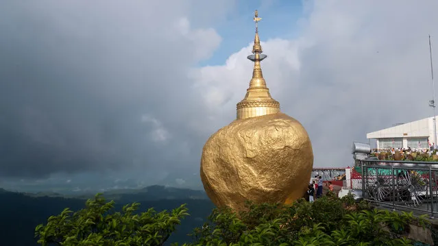  Kyaiktiyo Pagoda AKA  Golden Rock In Burma