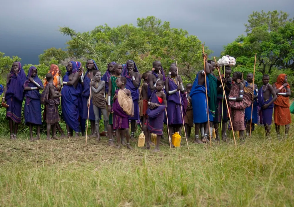 Stick Fighting Day in Suri Tribe