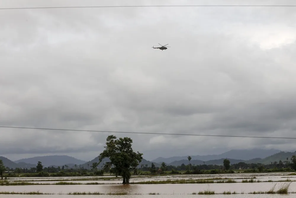 Record Rainfall Causes Flooding in Myanmar