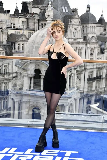 American actress Joey King attends the “Bullet Train” Photocall at The Corinthia Hotel on July 20, 2022 in London, England. (Photo by Gareth Cattermole/Getty Images)
