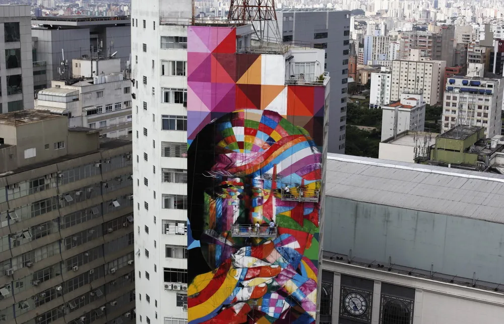 Captivating Mural Painting in Sao Paulo