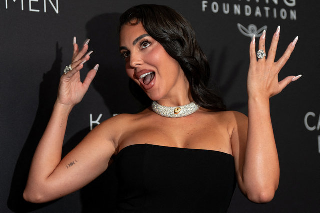Argentine-Spanish model Georgina Rodriguez attends the Kering Foundation's Caring for Women dinner during the Spring-Summer 2026 New York Fashion Week in New York City, U.S., September 11, 2025. (Photo by Angelina Katsanis/Reuters)