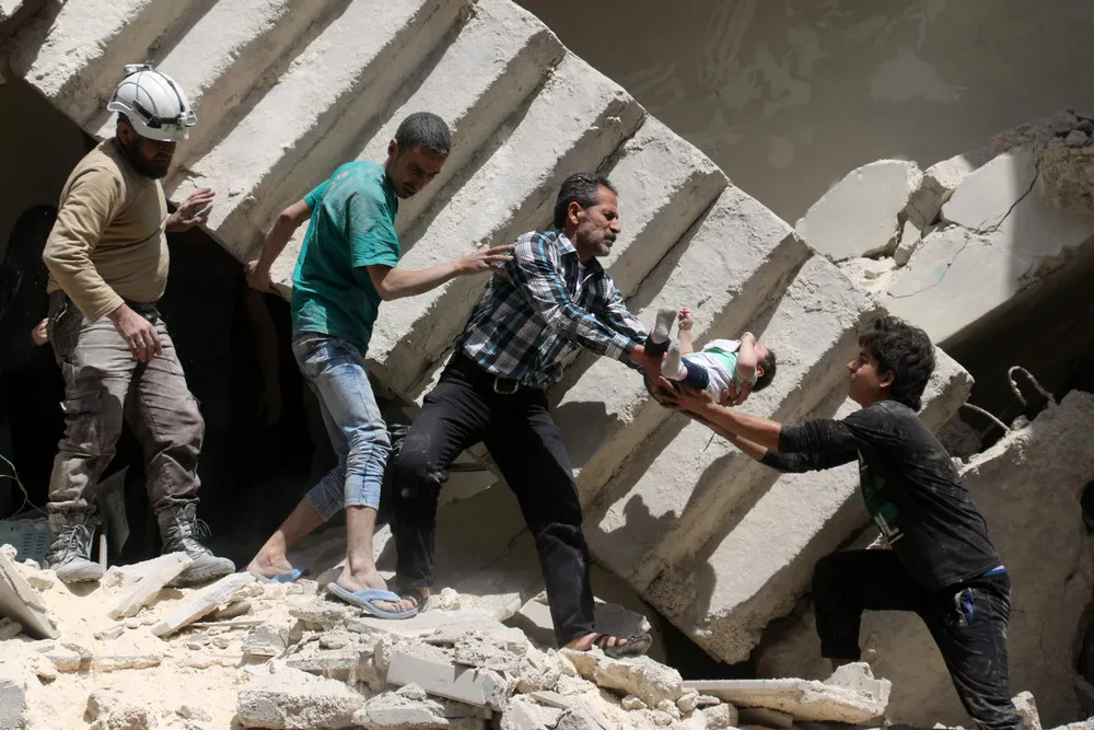 Deadly Airstrikes in Aleppo