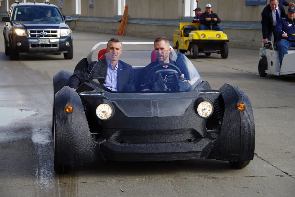 World's First 3D Printed Car